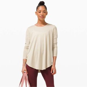 Lululemon Draped Bum Covering LS